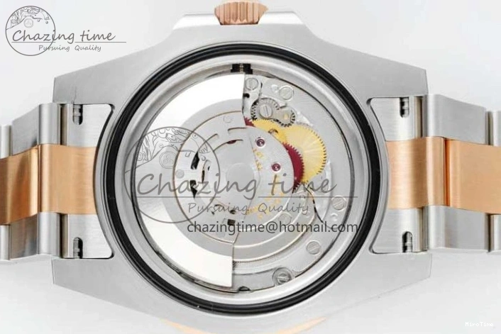 MiroTime 0420 Durable GMT-Master II 126711 CHNR Black Brown Ceramic Clean Factory 1:1 Best Edition on SS RG Bracelet VR 2108